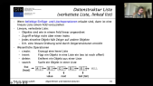 thumbnail of medium Algorithmen und Datenstrukturen (IW) VL9 - dynamische Datenstrukturen bis Bäume